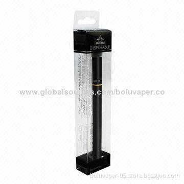 550 Puffs Square Plastic Box Package Disposable E-cigarette with 280mAh Battery Capacity